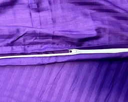 Постільна білизна LARA сатин-страйп LUX violet d13226s сімейна - мініатюра 5