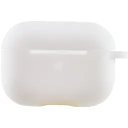 Чохол Silicone Case + Carbine для Apple AirPods Pro 2 White [74292] - мініатюра 2