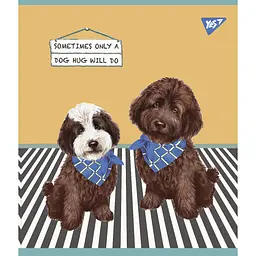 Набір зошитів Yes Dogs А5 в лінійку 12 аркушів 10 шт. (766804) - мініатюра 3