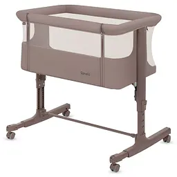 Приставне ліжечко Lionelo Aurora 3 в 1 Beige Taupe (LO-AURORA BEIGE TAUPE)