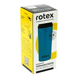 Термокружка Rotex RСTB-300/4-500 500 мл синий - миниатюра 4