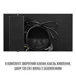 Витяжка повновбудована PERFELLI LIA 5 NM NERO SILENZIO - мініатюра 7