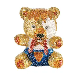 Набір для творчості Sequin Art 3D Модель Ведмедик Тедді (SA0502) - мініатюра 2