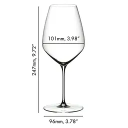 Набір келихів для червоного вина Riedel Veloce Syrah / Shiraz 720 мл 2 шт. (6330/41) - мініатюра 4