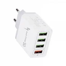 Мережевий зарядний пристрій 4 USB Quick Charge 3.0 AR-830