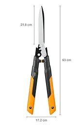 Ножиці для живої огорожі Fiskars PowerGear X HSX92 1023631 - мініатюра 2