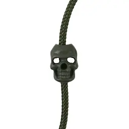 Стопери для шнурка Kombat UK Skull Cord Stoppers 10 шт Оливковий (1000-kb-scs-olgr)