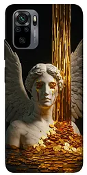 Чохол Demsky Gold statue для Xiaomi Redmi Note 10 / Note 10s