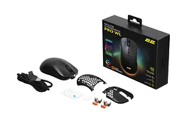 Ігрова бездротова миша 2E Gaming HyperDrive Pro WL Black RGB USB-A/WL - мініатюра 4