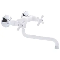 Змішувач для кухні Plamix Amax-361 white PM0583 Білий
