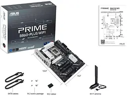 Материнська плата ASUS PRIME B860-PLUS WIFI (PRIME B860-PLUS WIFI) (Socket 1851, Intel B860, ATX) - мініатюра 8