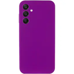 Чохол Silicone Cover Lakshmi Full Camera (AAA) для Samsung Galaxy A36 5G Сливовий / Purple - мініатюра 2