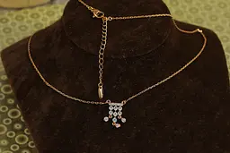 Набір Xuping Jewelry кольє Веда 40 см з добором 5 см золотистий