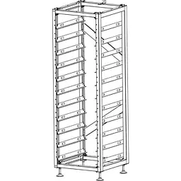 Стійка для акумуляторів Deye BOS-A-Rack11 11шт [158394]