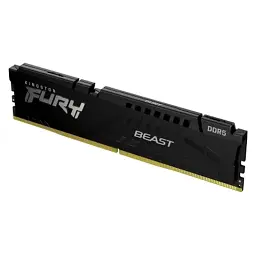 Модуль пам'яті для комп'ютера DDR5 16GB 5600 MHz Beast Black Kingston Fury (ex.HyperX) (KF556C40BB-16) - мініатюра 2