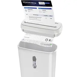 Знищувач документів Media-Tech MT223, A4, 80g х 5, 8л, DIN 66399-2 - мініатюра 7