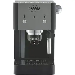 Кавоварка ріжкова Gaggia Gran Deluxe Black (RI8425/11) [139134] - мініатюра 2