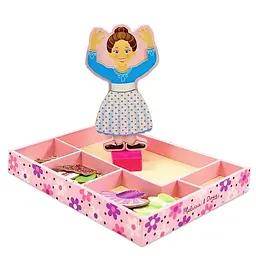 Магнітний набір Melissa&Doug Одягни Ніну-балерину (MD3554) - мініатюра 2