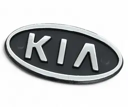 Емблема Kia Sepia / Rio Хром 90х45 мм (на скотчі) 0k2aa-51725 - мініатюра 4