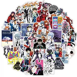 Стікерпак GeekLand Evangelion 50 штук - мініатюра 2