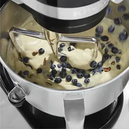 Набір з 3 насадок KitchenAid для чаші 5.6 л, 6.6 л, 6.9 л нержавіюча сталь (5KSM7BL3PSS) - мініатюра 2