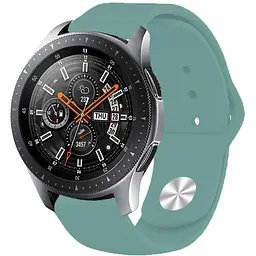 Силіконовий ремінець BeCover для Nokia / Withings Steel / Steel HR Marine-Green (706285) - мініатюра 3