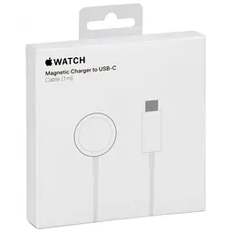 БЗП Magnetic Fast Charger to USB-C Cable for Apple Watch (AAA) (box) White - мініатюра 5