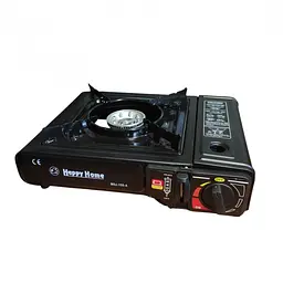 Туристична портативна газова плита пальник Portable Gas Stove BDZ-155-A з перехідником - мініатюра 2