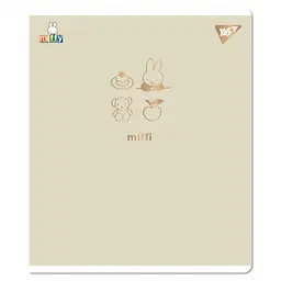 Зошит Yes Gold Miffy 12 аркушів лінія (767507), в асортименті - мініатюра 2