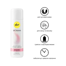 Інтимний лубрикант Pjur Woman для жінок, 250 мл - мініатюра 2