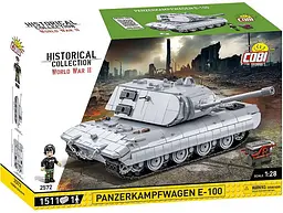 Конструктор дитячий танк Panzerkampfwagen E-100 COBI 2572