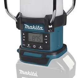 Радіоприймач з ліхтарем акумуляторний Makita DMR055 (LXT, FM/AM, 3 Вт, 260 Лм, без акумуляторів та зарядного пристрою) - мініатюра 5