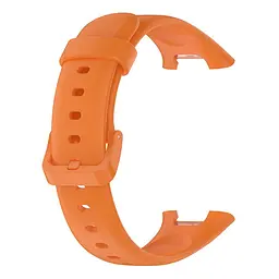 Силіконовий ремінець для фітнес браслетів Xiaomi Mi Band 7 Pro, Silicone, orange, зі зручною застібкою, на фітнес трекер та смарт годинник, ArmorStandart (ARM66797) - мініатюра 3