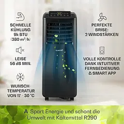 Мобільний кондиціонер Klarstein Pure Blizzard Smart (10035808) - мініатюра 5