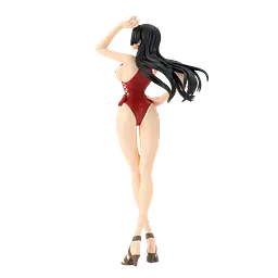 Фігурка Bandai One Piece Великий куш Ванпіс Боа Хенхок Boa Hancock Red swimsuit 20 см B OP BH RS - мініатюра 4