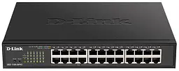 Комутатор DGS-1100-24PV2 24xGE (1-12 PoE) EasySmart D-Link teh0018233 - мініатюра 2