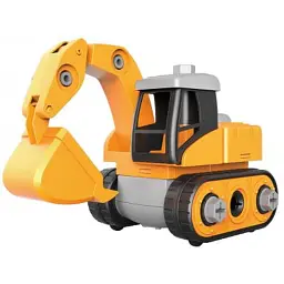Конструктор Microlab Toys Будівельна техніка — екскаватор (MT8901А)