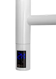 Електрична рушникосушарка Navin Камелія 480x600 Sensor права з таймером 12-007033-4860, Білий, Праве, Електронний - мініатюра 3