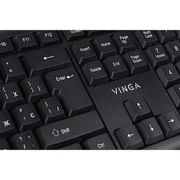 Клавіатура Vinga KB110BK - мініатюра 3