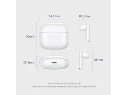 Навушники Vention Elf Earbuds E03 Blue (NBHS0) - мініатюра 3