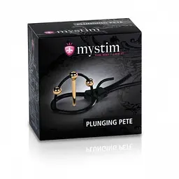 Mystim Plunging Pete - Утяжка для пеніса, позолочена - мініатюра 3