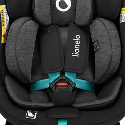 Автокрісло Lionelo Navy I-Size black turquoise (LO-NAVY I-SIZE BLACK TURQUOISE) - мініатюра 7