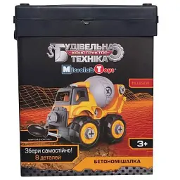 Конструктор Microlab Toys Будівельна техніка — бетономішалка (MT8908) - мініатюра 2