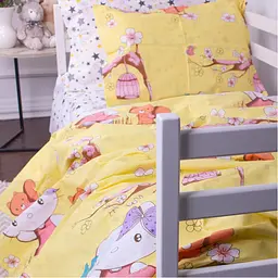 Комплект постільної білизни MirSon Kids Time 17-0524 Kitty, дитячий - мініатюра 3