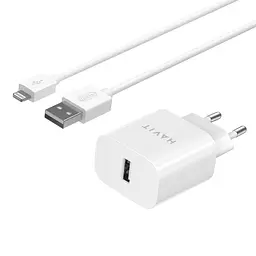 Зарядний пристрій HAVIT HV-ST112 USB з кабелем Lightning HAVIT (27337-000) - мініатюра 3