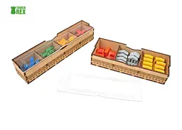 Органайзер Tower Rex 7 Чудес 2-е вид. + усі доповнення 7 Wonders + All Exp 2nd Edition (8645) - мініатюра 3