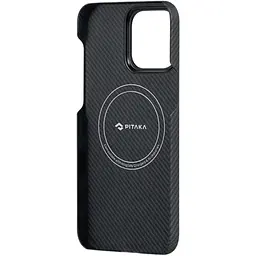 Чохол Pitaka MagEZ Case 4 600D Twill для Apple iPhone 15 Pro Max Black/Grey [KI1501PMA] [95016] - мініатюра 5