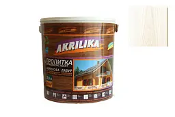 Акрилова лазур для дерева Impregnant Agent Akrilika білий 2 л - мініатюра 2