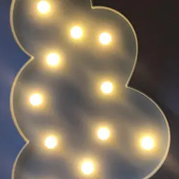 Декоративний дитячий LED світильник-нічник UFT Funny Lamp Cloud Хмара  - мініатюра 7