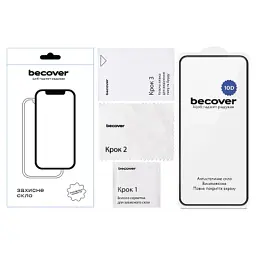 Скло захисне BeCover 10D Motorola Moto G57 Black (715713) - мініатюра 2